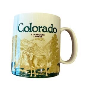STARBUCKS Colorado Global Icon Collector's Series 16 oz Coffee Tea Mug Cup